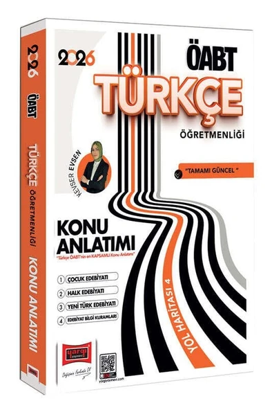 Yargı 2026 ÖABT MEB-AGS Türkçe Yol Haritası-4 Çocuk Edebiyatı, Halk Edebiyatı, Yeni Türk Edebiyatı Konu Anlatımı - Kevser Evsen Yargı Yayınları ürün görseli 1