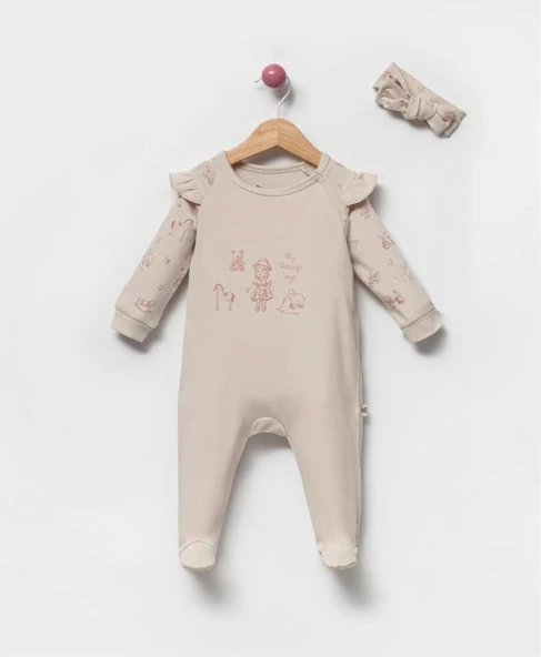 Toys Fırfırlı Yandan Çıtcıtlı Bandanalı Tulum ürün görseli