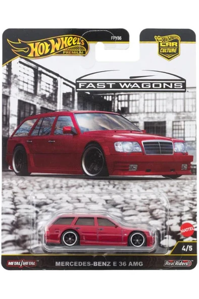Hot Wheels Premium Fast Wagons Mercedes Benz E 36 Amg FPY86 JBK69 ürün görseli 1
