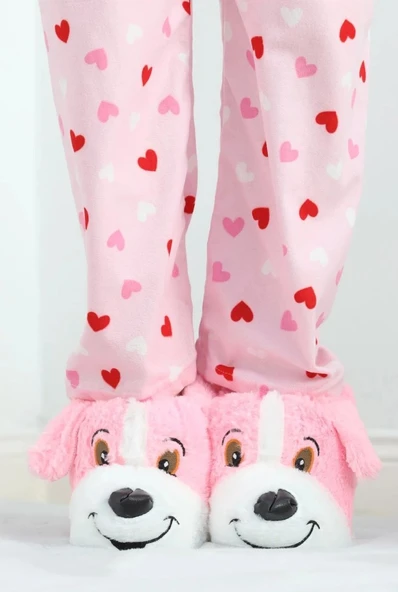 Çiçek 160-26 Termal Köpek Figürlü Panduf 36-40 - Resim 8