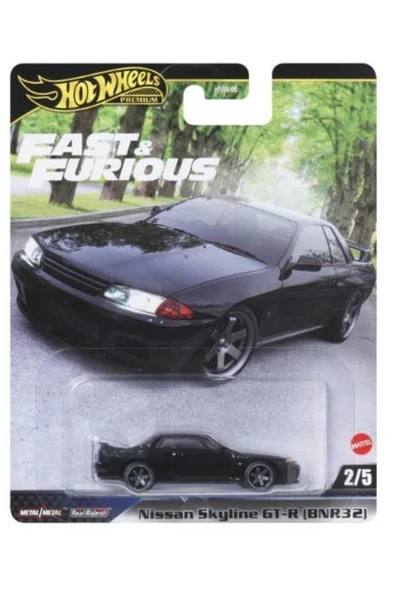 Hot Wheels Premium Fast & Furious Nissan Skyline GT-R (BNR32) HNW46 JBL97 ürün görseli 1