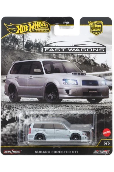 Hot Wheels Premium Fast Wagons Subaru Forester STI FPY86 JBK87 ürün görseli 1