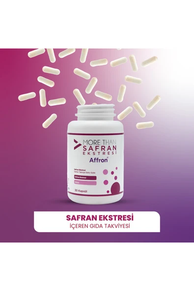MORE THAN Safran Ekstresi 30 Kapsül - Resim 4