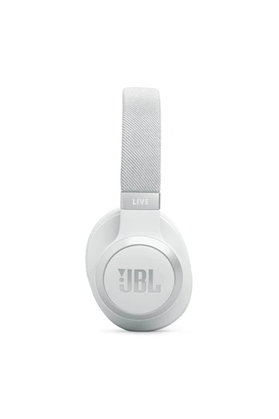 JBL Live 770NC Beyaz Kulak Üstü Bluetooth Kulaklık - Resim 5
