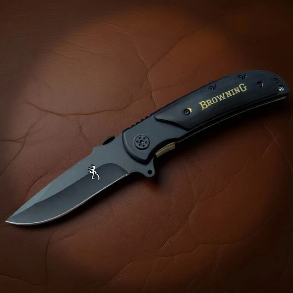 AlsepeteAvm 338BK Black Ahşap Kabze Manuel Kamp Çakısı ürün görseli