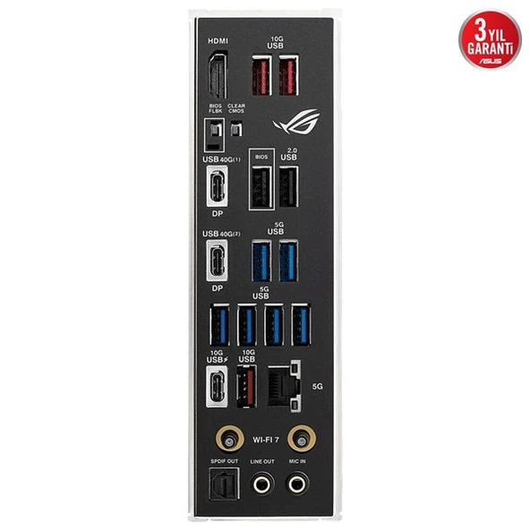 <![CDATA[ASUS ROG STRIX X870E-H GAMING WIFI7 DDR5 HDMI-DP TYPCE PCIE 5.0 AM5]]> - Resim 10