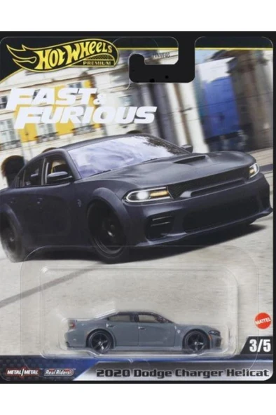 Hot Wheels Premium Fast & Furious 2020 Dodge Charger Hellcat HNW46 JBL96 ürün görseli 1