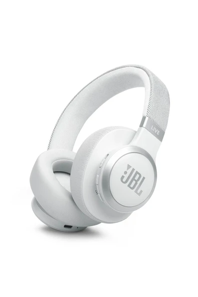 JBL Live 770NC Beyaz Kulak Üstü Bluetooth Kulaklık ürün görseli 1