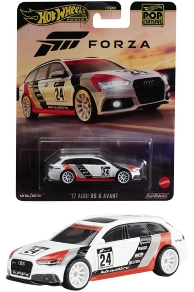 Hot Wheels Premium Fast Wagons Audi RS 6 Avant FPY86 JBK51 - Resim 2