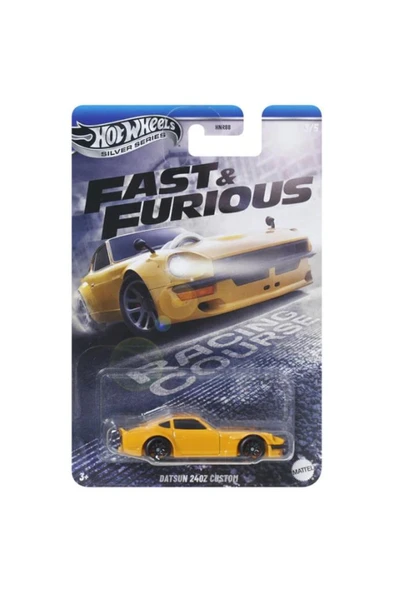 Hot Wheels Silver Series Fast & Furious Datsun 240Z Custom HNR88 JBY41 - Resim 2