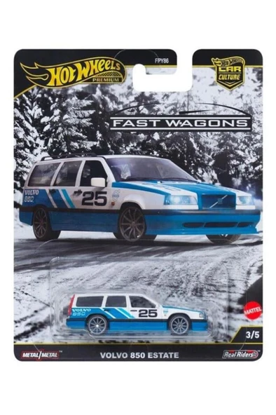 Hot Wheels Premium Fast Wagons Volvo 850 Estate FPY86 JBK68 ürün görseli 1