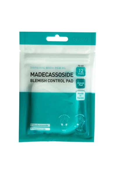 DERMAL Madecassoside Yatıştırıcı Leke Kontrol Pedi 12 Adet ürün görseli 1