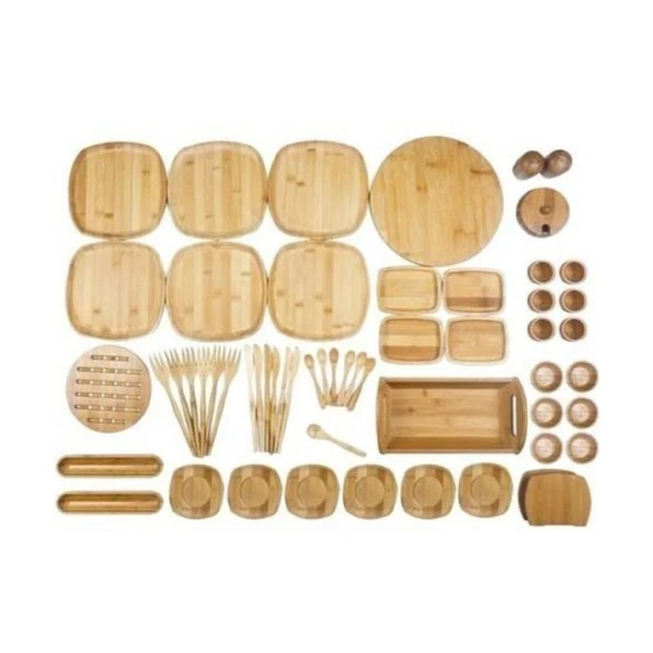 Bambum İkon Fix 57 Parça Kahvaltı Seti ürün görseli 1