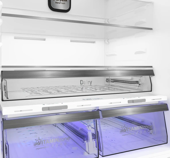 ARÇELİK 283616 EI Yapay Zeka Teknolojili Alttan Donduruculu Buzdolabı - Resim 7