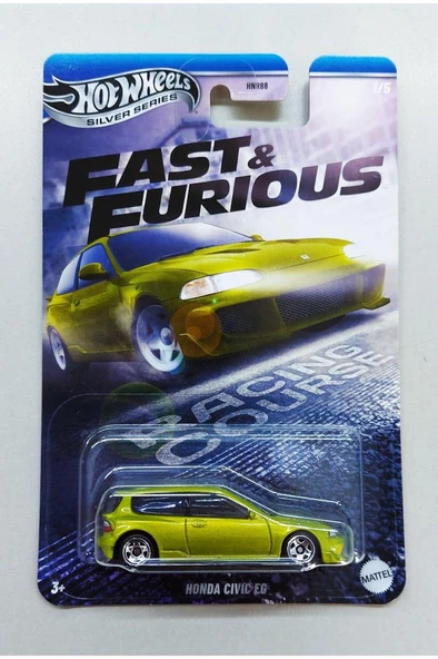 Hot Wheels Silver Series Fast & Furious Honda Civic EG HNR88 JBY39 ürün görseli 1
