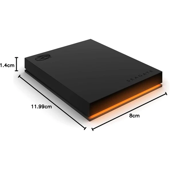 <![CDATA[SEAGATE 2TB 2.5" FIRECUDA STKL2000400 USB 3.2 GAMING HARİCİ DİSK]]> - Resim 8