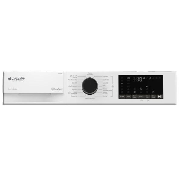 ARÇELİK 9120 DMX 9 Kg Çamaşır Makinesi - Resim 6