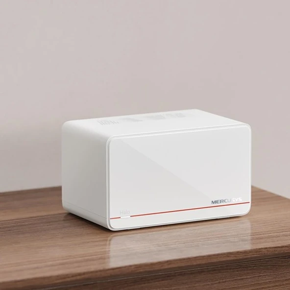 <![CDATA[MERCUSYS HALO H37BE (2-Pack) WIFI7 BE6500 DUAL BAND ROUTER 2-li paket]]> - Resim 3