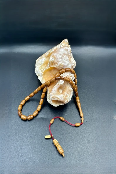 Sistemli İmzalı Usta İşçilik Kuka Tespih (Ahşap Kutulu) - Resim 5