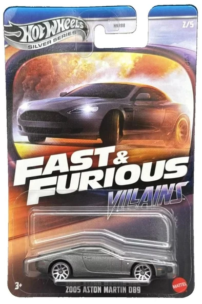 Hot Wheels Fast & Furious Villains 2005 Aston Martin Db9 HNR88 JBY35 ürün görseli 1