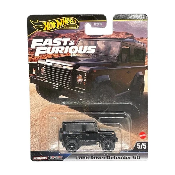 Hot Wheels Premium Fast & Furious Land Rover Defender 90 HNW46 - HYP74 ürün görseli 1