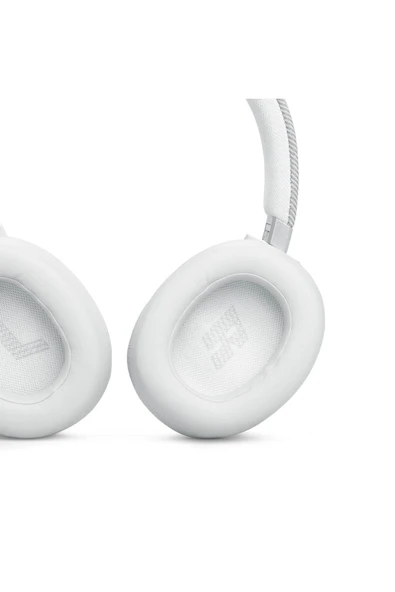 JBL Live 770NC Beyaz Kulak Üstü Bluetooth Kulaklık - Resim 6