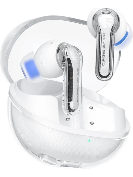Soundpeats Clear Beyaz TWS Kulak İçi Bluetooth Kulaklık ürün görseli 1