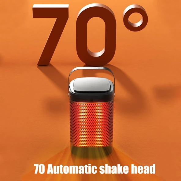 kajilai İç Mekan Kullanımı için Alan Isıtıcı 1200W PTC Seramik Elektrikli Isıtıcı - Resim 3