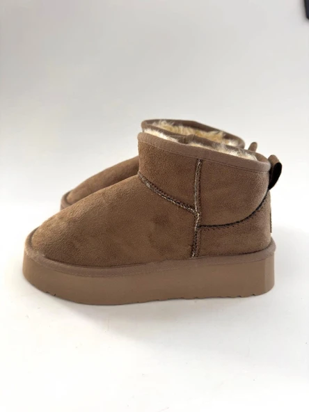 PLATFORM TABAN KÜRKLÜ KADIN BOT VİZON - Resim 4