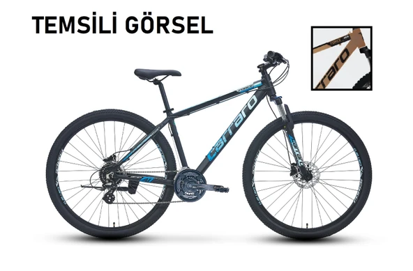 26J CARRARO FORCE 650 DAĞ BİSİKLETİ - BRONZ SİYAH BEYAZ - 38 KADRO ürün görseli
