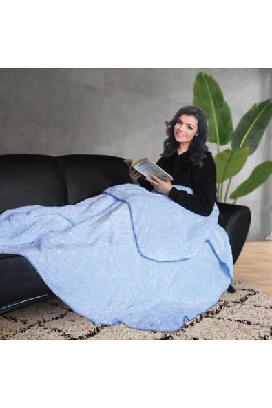 Özgüner Oyuncak Çoban Dikişi 150*200 Cm Pelüş Tv Battaniyesi (%100 Yerli) ürün görseli