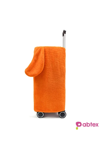 Harika Peluş Fabrikası Eğlenceli Karakterli Peluş Bavul Koruyucu Kılıf - Resim 4