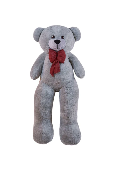 Ayıcı Oyuncak 140 Cm Papyonlu Büyük Ayıcık (%100 Yerli) - Resim 3