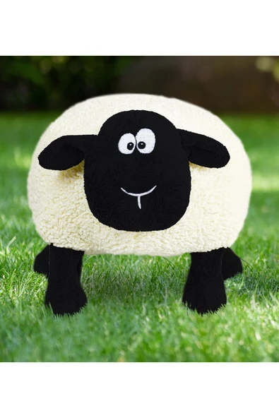 Özgüner Oyuncak Harika Peluş Koyun Shaun (%100 Yerli ) - Resim 4