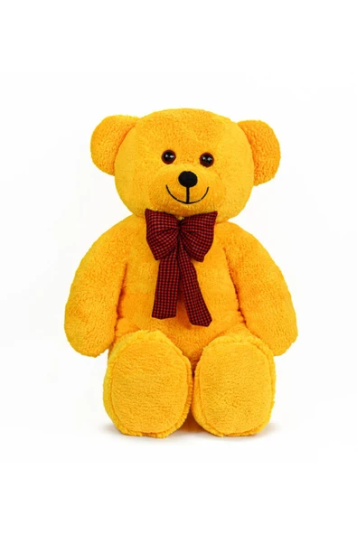 Özgüner Oyuncak Harika Peluş 90 cm Rengarenk Papyonlu Ayıcık (%100 YERLİ) ürün görseli