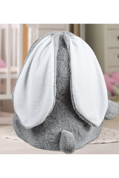 Özgüner Oyuncak 100 Cm Elinde Havuç Tutan Tavşan - Resim 4