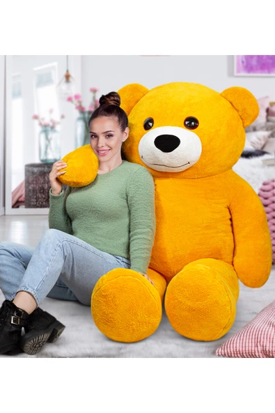 Özgüner Oyuncak Büyük 180 cm Papyonlu Peluş Ayıcık – Aşkınızı Gösteren En Tatlı Hediye ürün görseli