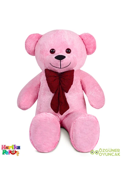 Ayıcı Oyuncak 100 cm Papyonlu Büyük Ayıcık - Resim 7