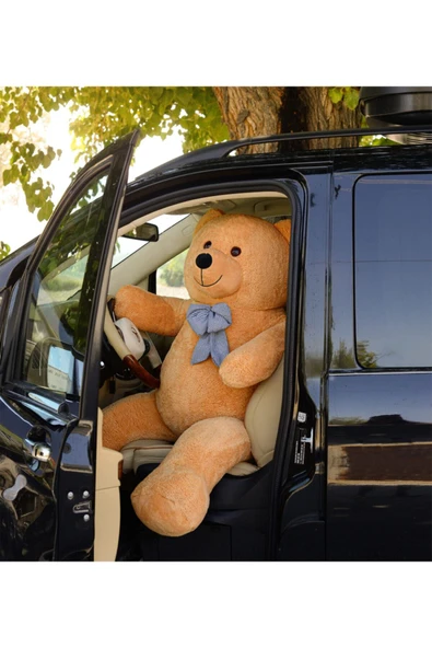 Özgüner Oyuncak Dev Büyük Peluş Ayıcık 170 Hediyelik Ayı (%100 YERLİ) Kahverengi - Resim 2