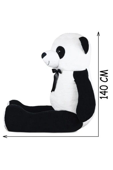 Ayıcı Oyuncak 140 Cm Papyonlu Panda (%100 Yerli - Resim 6