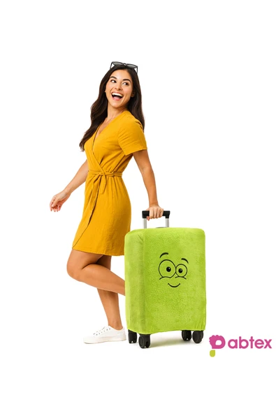Özgüner Oyuncak Eğlenceli Karakterli Peluş Bavul Kılıfı Orta Boy Uyumlu ürün görseli