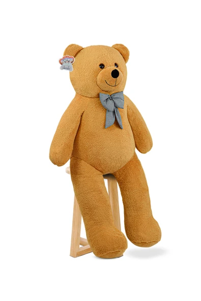 Özgüner Oyuncak 160 Cm Papyonlu Büyük Ayıcık %100 Yerli - Resim 4