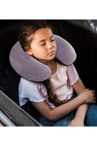 Pababo Ergonomik Visco Boyun Yastığı - Seyahatlerinizi Daha Rahat Hale Getirin - Resim 5