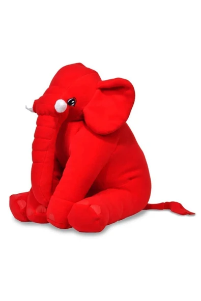 Ayıcı Oyuncak Gri Pof Uyku Arkadaşım Peluş Fil 65 Cm - Resim 2