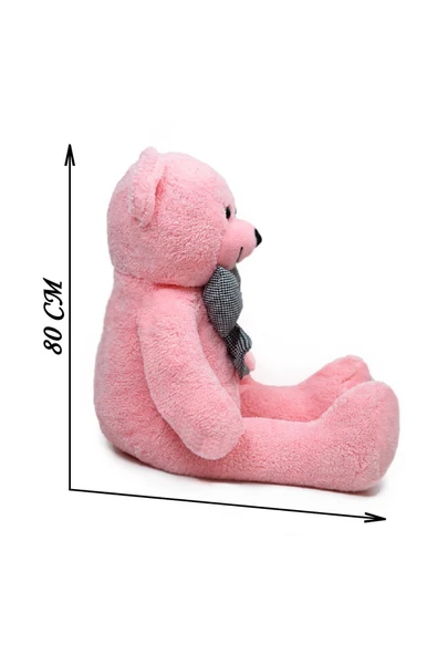 Ayıcı Oyuncak 80 cm Papyonlu Büyük Ayıcık - Resim 2