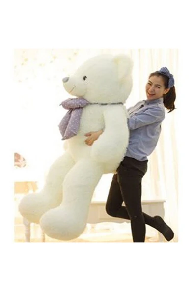 Özgüner Oyuncak 140 Cm Papyonlu Büyük Ayıcık (%100 YERLİ) ürün görseli