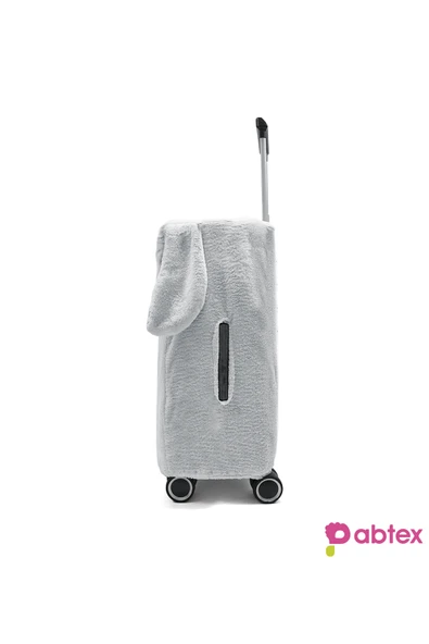 Özgüner Oyuncak Eğlenceli Karakterli Peluş Bavul Kılıfı Orta Boy Uyumlu - Resim 4