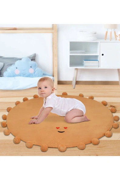 Özgüner Oyuncak 120 Cm Ayaklı Bebek Oyun Halısı - Resim 2