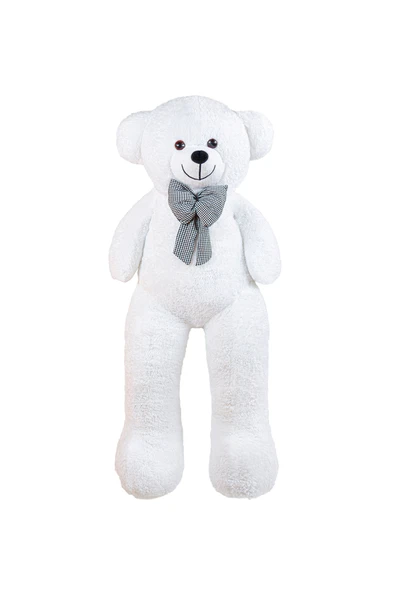 Ayıcı Oyuncak 140 Cm Papyonlu Büyük Ayıcık (%100 Yerli) - Resim 3