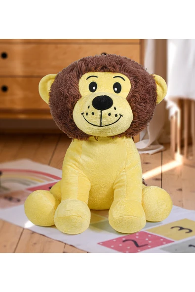 Ayıcı Oyuncak Büyük Boy 100 Cm Peluş Aslan - Yumuşak Ve Dayanıklı Aslan Oyuncak ürün görseli